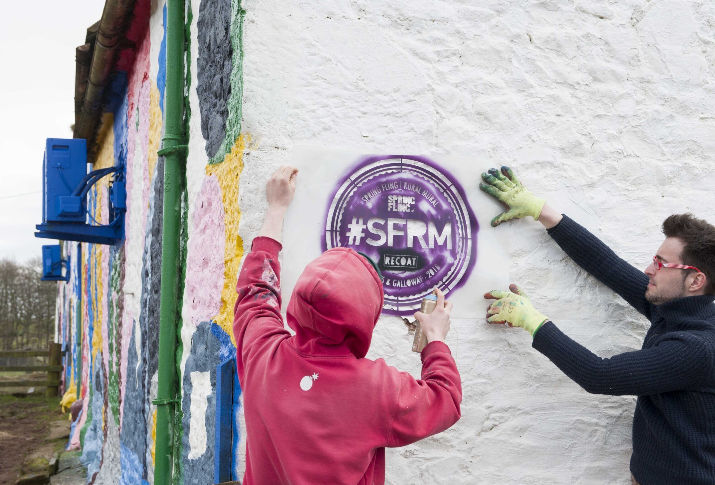 Rural Mural at Mossburn Animal Centre Hightae 16