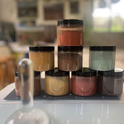 My pigments for oil paints