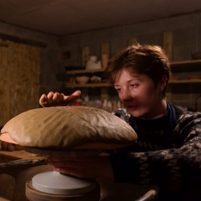 Beginning a Large Coil Pot