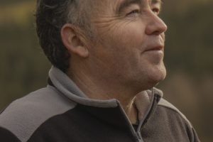 ‘Alan Sutherland’ A portrait of Alan Sutherland, a dry stain Dyker from my project ‘A Rich Seam’