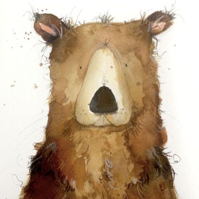 Bobo the Bear. Mixed Media Bobo the Bear. Mixed Media