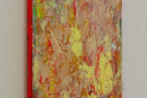 Drop the Dying Year, Oil on board