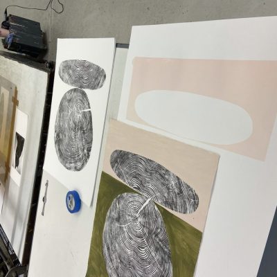 Making of Drop Shadow in Glasgow Print Studio Making of Drop Shadow in Glasgow Print Studio