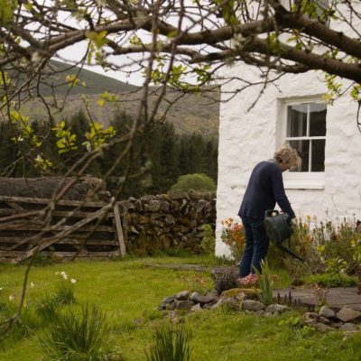 ‘Sue King-Smith’ Sue in her garden, from my project ‘Life at the end of Shinnel Vally’. ‘Sue King-Smith’ Sue in her garden, from my project ‘Life at the end of Shinnel Vally’.
