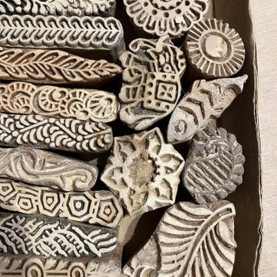 Wooden printing blocks Wooden printing blocks