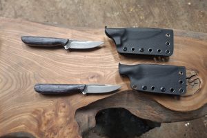 Pair of small hunting knives