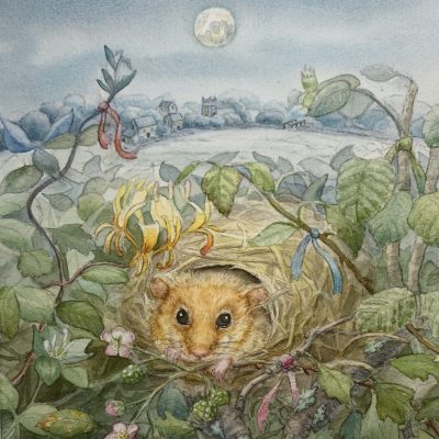 hedge between worlds before arched frame