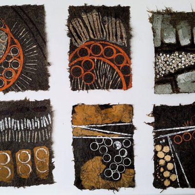 Paper & pigment selection papers A5 size