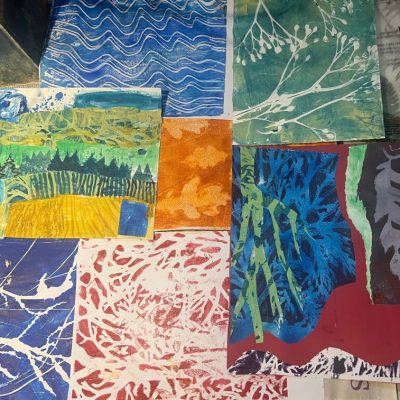 Gelli Prints Gelli Prints