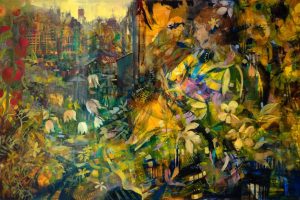 The Sanctuary.Oil on panel.122x80cm.Frame 137x95cm..£6000