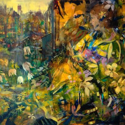 The Sanctuary.Oil on panel.122x80cm.Frame 137x95cm..£6000