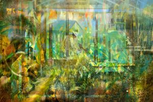 When Outside Becomes Inside.Oil on Panel. 100x140cm.Frame 115x155cm .£9800