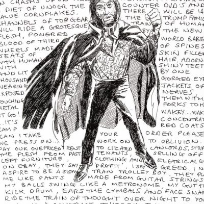 Note from the editor screenprint